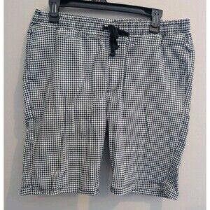 RAW YARN INDUSTRIES XL Shorts Women's Twill Houndstooth Cotton Y2k Stretch Prep